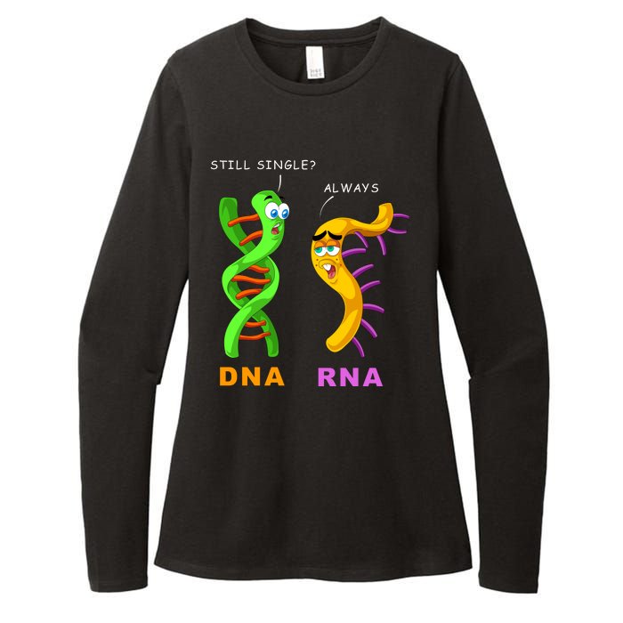 DNA RNA Biologist Biology Student Cell Science Womens CVC Long Sleeve Shirt