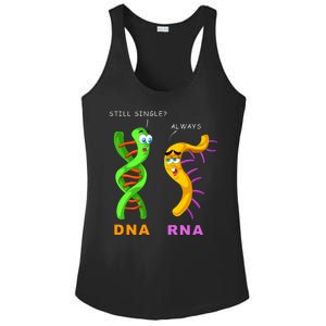 DNA RNA Biologist Biology Student Cell Science Ladies PosiCharge Competitor Racerback Tank