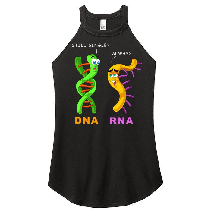 DNA RNA Biologist Biology Student Cell Science Women's Perfect Tri Rocker Tank