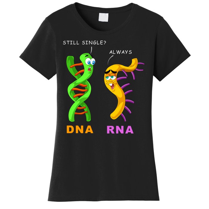 DNA RNA Biologist Biology Student Cell Science Women's T-Shirt