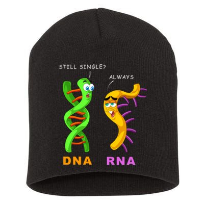 DNA RNA Biologist Biology Student Cell Science Short Acrylic Beanie