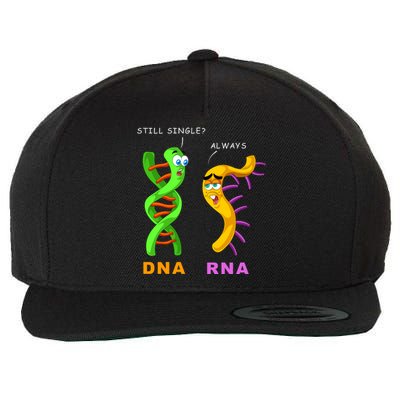 DNA RNA Biologist Biology Student Cell Science Wool Snapback Cap