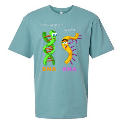 DNA RNA Biologist Biology Student Cell Science Sueded Cloud Jersey T-Shirt