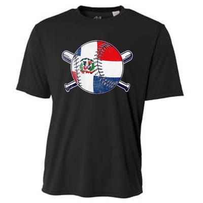 Dominican Republic Baseball Dominicana Cooling Performance Crew T-Shirt