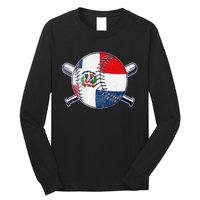 Dominican Republic Baseball Dominicana Long Sleeve Shirt