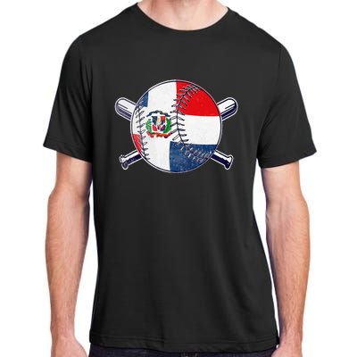 Dominican Republic Baseball Dominicana Adult ChromaSoft Performance T-Shirt