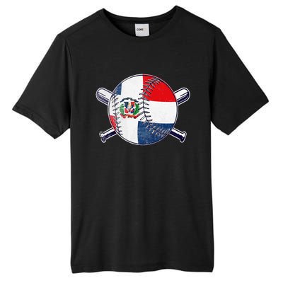 Dominican Republic Baseball Dominicana Tall Fusion ChromaSoft Performance T-Shirt