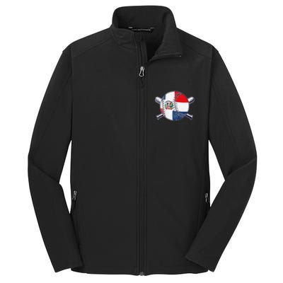 Dominican Republic Baseball Dominicana Core Soft Shell Jacket