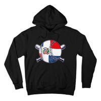 Dominican Republic Baseball Dominicana Tall Hoodie