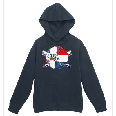 Dominican Republic Baseball Dominicana Urban Pullover Hoodie