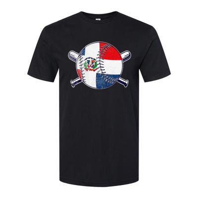 Dominican Republic Baseball Dominicana Softstyle CVC T-Shirt