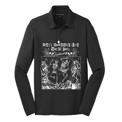 Dark Romance Book Club Silk Touch Performance Long Sleeve Polo