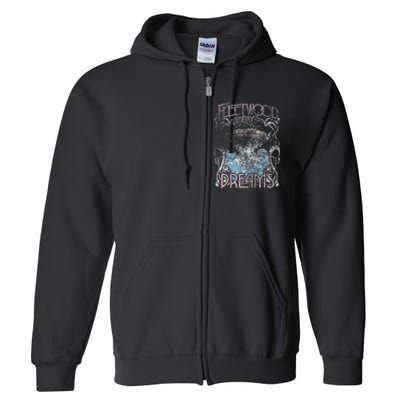 Dreams Rockband By Rock Off Full Zip Hoodie