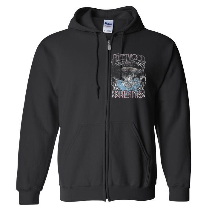 Dreams Rockband By Rock Off Full Zip Hoodie