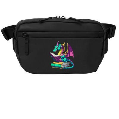 Dragon Reading Book Crossbody Pack