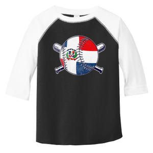 Dominican Republic Baseball Dominicana Toddler Fine Jersey T-Shirt