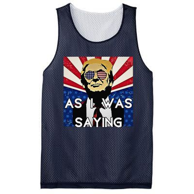 Donald Returns Back To Butler As I Was Saying Trump 2024 Mesh Reversible Basketball Jersey Tank