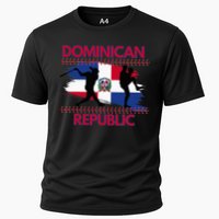 Dominican Republic Baseball Dominican Flag Cooling Performance Crew T-Shirt