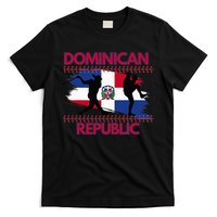 Dominican Republic Baseball Dominican Flag T-Shirt