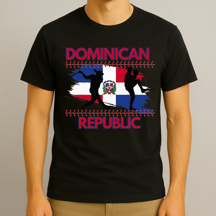 Dominican Republic Baseball Dominican Flag T-Shirt