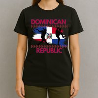 Dominican Republic Baseball Dominican Flag T-Shirt