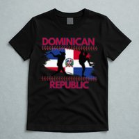 Dominican Republic Baseball Dominican Flag T-Shirt
