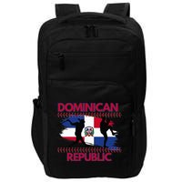 Dominican Republic Baseball Dominican Flag Impact Tech Backpack