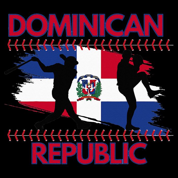 Dominican Republic Baseball Dominican Flag Impact Tech Backpack