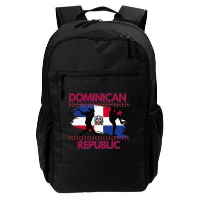 Dominican Republic Baseball Dominican Flag Backpack