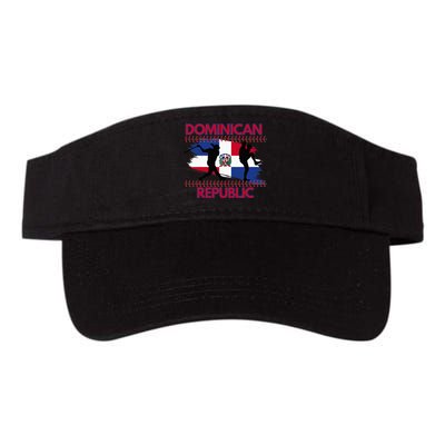 Dominican Republic Baseball Dominican Flag Visor