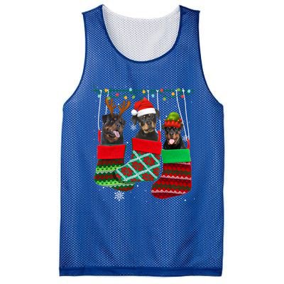 Dog Rottweiler Christmas Socks Funny Xmas Pajama Pet Puppy Great Gift Mesh Reversible Basketball Jersey Tank