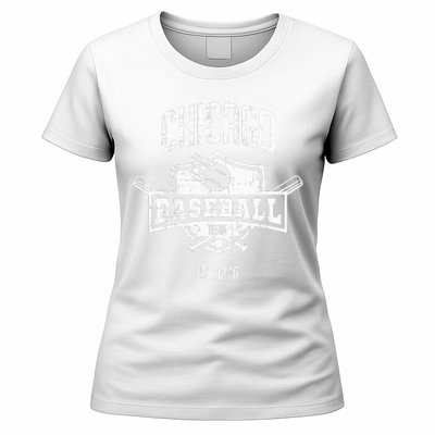 Distressed Retro Cub Look Fan Gift Party Tailgate Women's T-Shirt