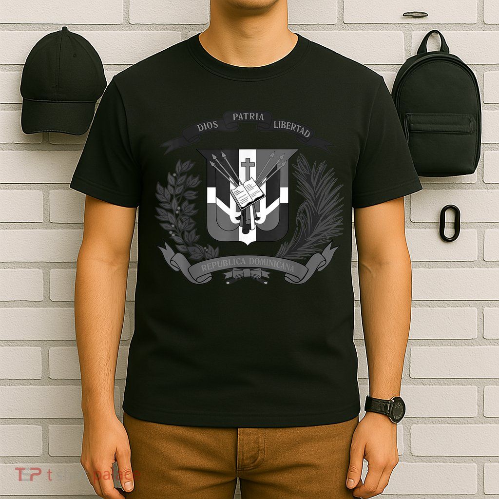 Dominican Republic Coat Of Arms T-Shirt