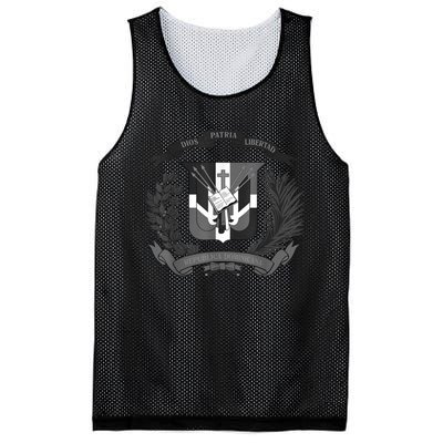 Dominican Republic Coat Of Arms Mesh Reversible Basketball Jersey Tank