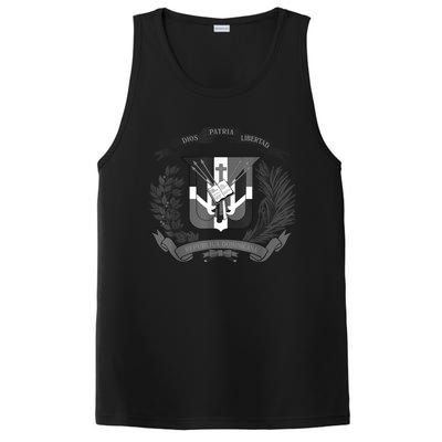 Dominican Republic Coat Of Arms PosiCharge Competitor Tank