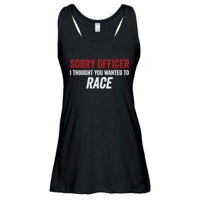 Drag Race Car Racing For Racer Car Driver Funny Race Gift Ladies Essential Flowy Tank