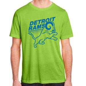 Detroit Rams Champions Football Adult ChromaSoft Performance T-Shirt