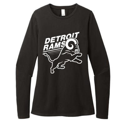 Detroit Rams Champions Football Womens CVC Long Sleeve Shirt