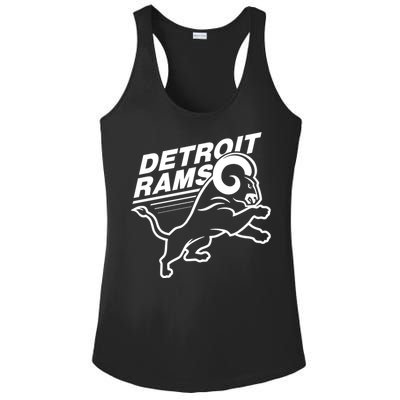 Detroit Rams Champions Football Ladies PosiCharge Competitor Racerback Tank