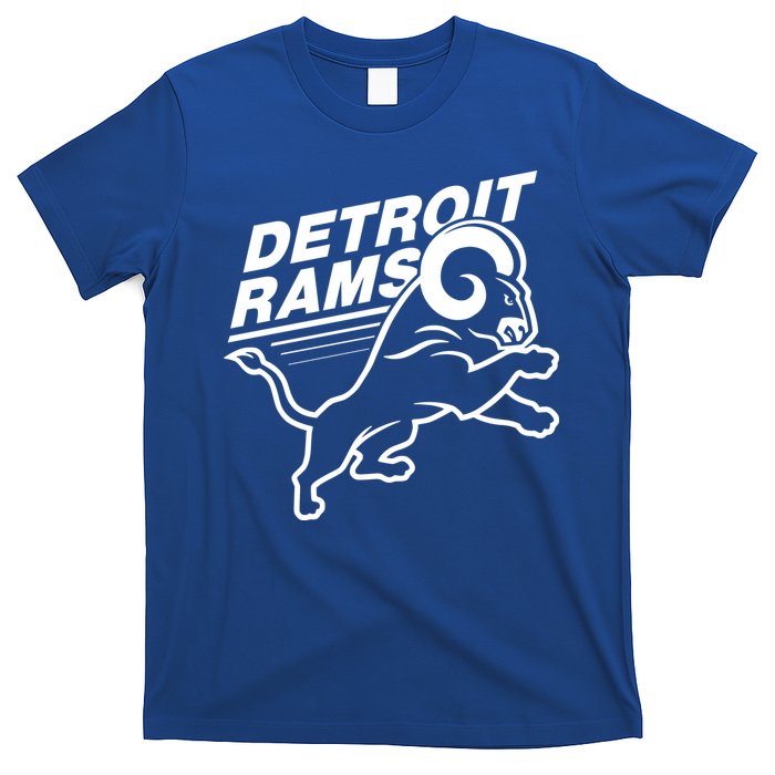 Detroit Rams Champions Football T-Shirt