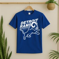 Detroit Rams Champions Football T-Shirt