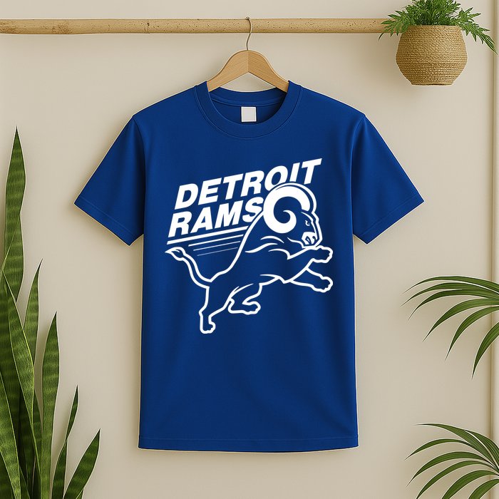 Detroit Rams Champions Football T-Shirt