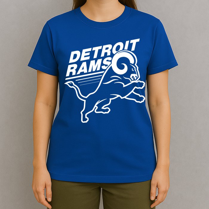 Detroit Rams Champions Football T-Shirt