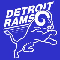 Detroit Rams Champions Football T-Shirt