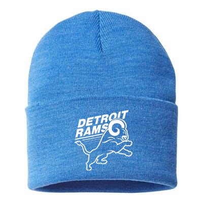 Detroit Rams Champions Football Sustainable Knit Beanie