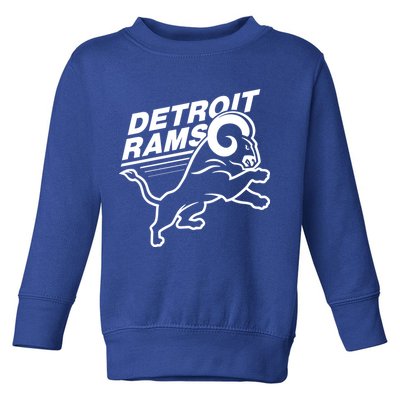Detroit Rams Champions Football Toddler Sweatshirt