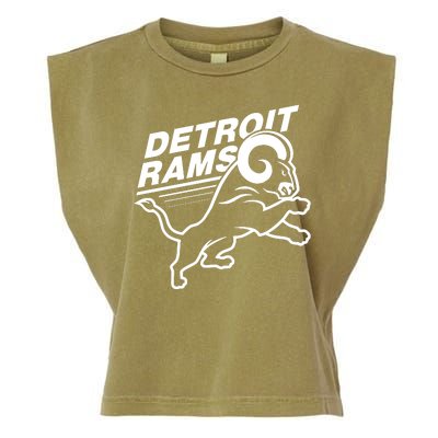 Detroit Rams Champions Football Garment-Dyed Women's Muscle Tee