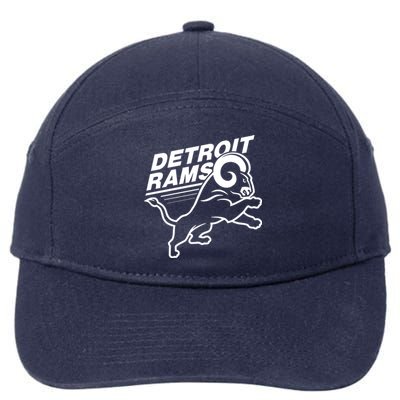 Detroit Rams Champions Football 7-Panel Snapback Hat