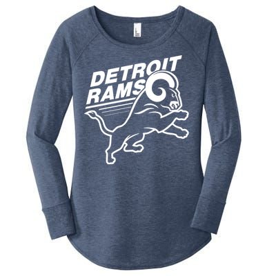 Detroit Rams Champions Football Women's Perfect Tri Tunic Long Sleeve Shirt