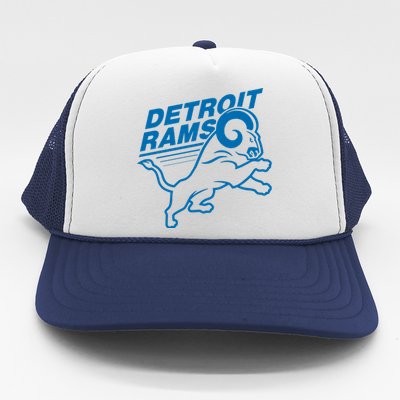 Detroit Rams Champions Football Trucker Hat